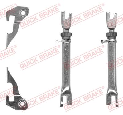 Adjuster Set, drum brake QUICK BRAKE 107 53 002