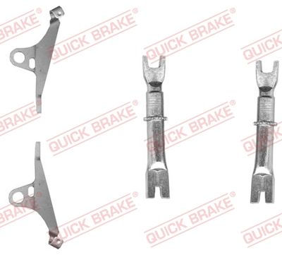 Adjuster Set, drum brake QUICK BRAKE 108 53 012