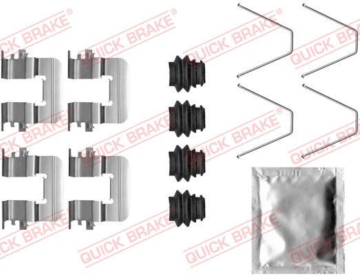QUICK BRAKE 109-0046 Accessory Kit, disc brake pad