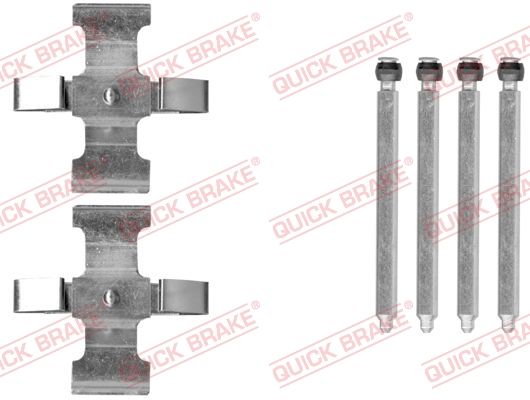 QUICK BRAKE 109-0076 Accessory Kit, disc brake pad