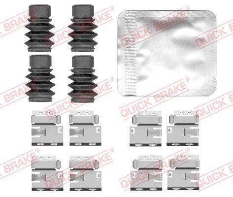 QUICK BRAKE 109-0184 Accessory Kit, disc brake pad