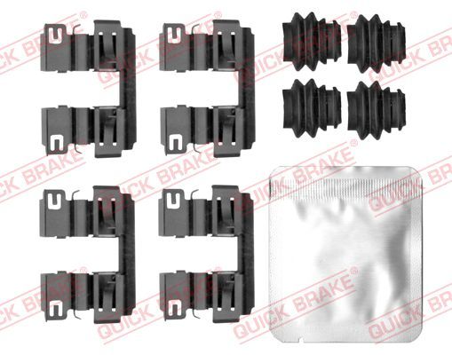 QUICK BRAKE 109-0186 Accessory Kit, disc brake pad