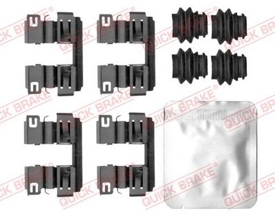 Accessory Kit, disc brake pad QUICK BRAKE 109-0186