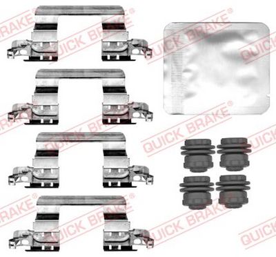 Accessory Kit, disc brake pad QUICK BRAKE 109-0187