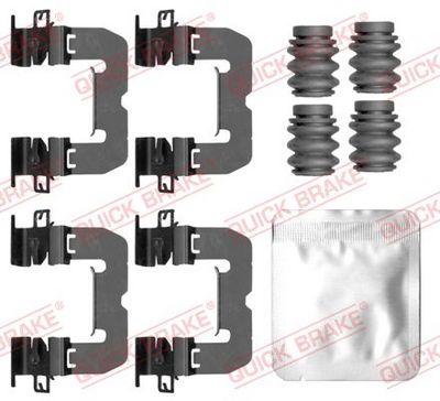 Accessory Kit, disc brake pad QUICK BRAKE 109-0188