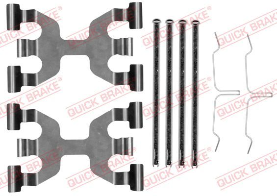 QUICK BRAKE 109-0189 Accessory Kit, disc brake pad