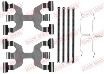 Accessory Kit, disc brake pad QUICK BRAKE 109-0189