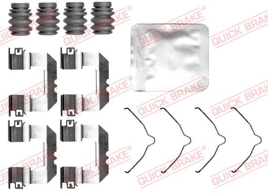 QUICK BRAKE 109-0191 Accessory Kit, disc brake pad