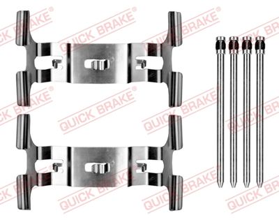 Accessory Kit, disc brake pad QUICK BRAKE 109-0195