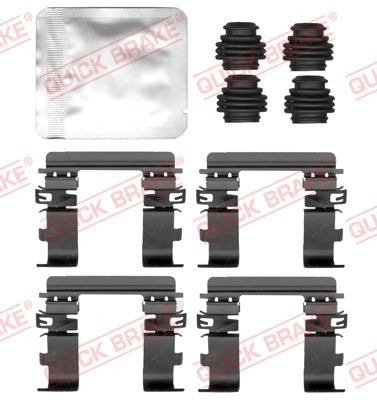 Accessory Kit, disc brake pad QUICK BRAKE 109-0198