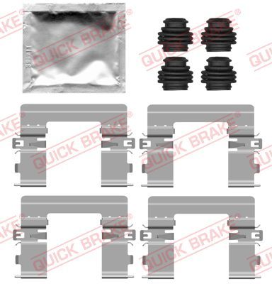 Accessory Kit, disc brake pad QUICK BRAKE 109-0200