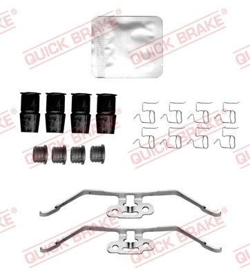 QUICK BRAKE 109-0202 Accessory Kit, disc brake pad