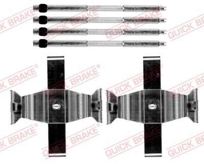 Accessory Kit, disc brake pad QUICK BRAKE 109-0205