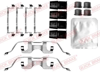 Accessory Kit, disc brake pad QUICK BRAKE 109-0208