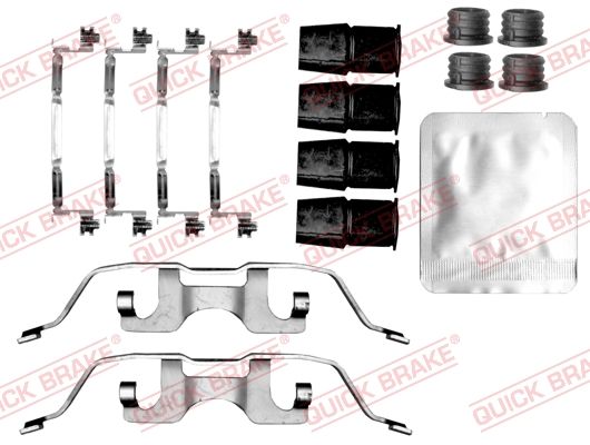 QUICK BRAKE 109-0209 Accessory Kit, disc brake pad