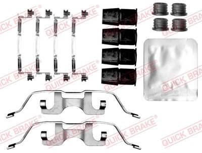 Accessory Kit, disc brake pad QUICK BRAKE 109-0209