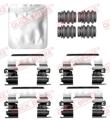 Accessory Kit, disc brake pad QUICK BRAKE 109-0212