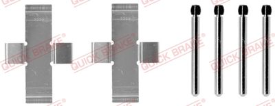 Accessory Kit, disc brake pad QUICK BRAKE 109-0904