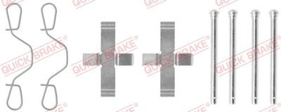 Accessory Kit, disc brake pad QUICK BRAKE 109-0923