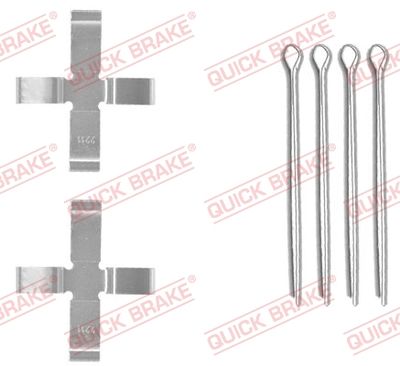 Accessory Kit, disc brake pad QUICK BRAKE 109-0949