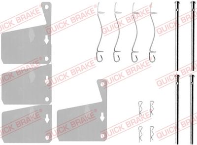Accessory Kit, disc brake pad QUICK BRAKE 109-0955