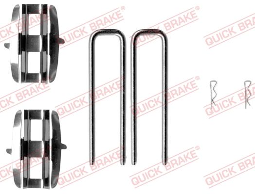 QUICK BRAKE 109-0961 Accessory Kit, disc brake pad