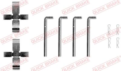 Accessory Kit, disc brake pad QUICK BRAKE 109-0968