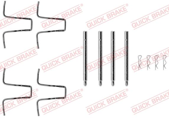 QUICK BRAKE 109-0976 Accessory Kit, disc brake pad