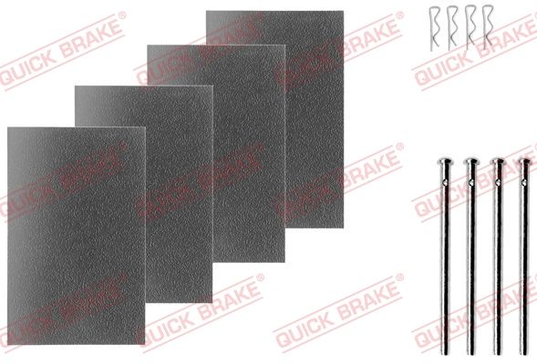 QUICK BRAKE 109-0983R Accessory Kit, disc brake pad