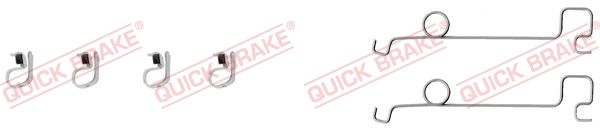 QUICK BRAKE 109-0994 Accessory Kit, disc brake pad