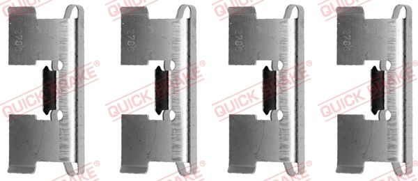 QUICK BRAKE 109-1019 Accessory Kit, disc brake pad