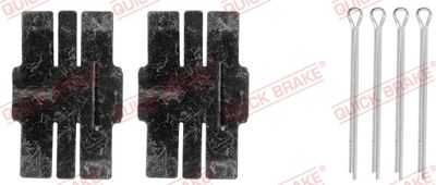 Accessory Kit, disc brake pad QUICK BRAKE 109-1036