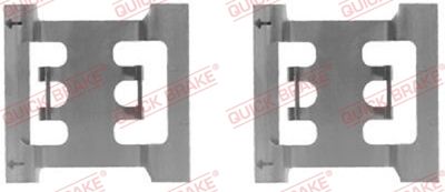 Accessory Kit, disc brake pad QUICK BRAKE 109-1083