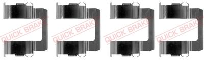 Accessory Kit, disc brake pad QUICK BRAKE 109-1102