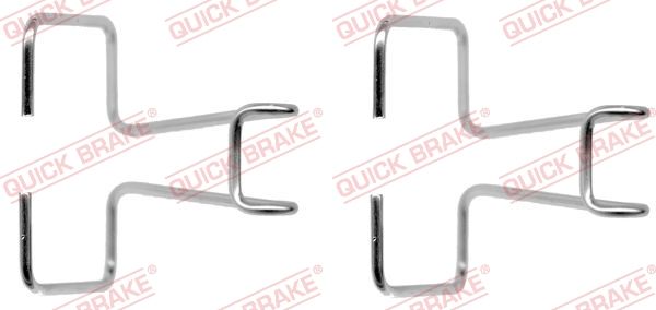 QUICK BRAKE 109-1111 Accessory Kit, disc brake pad