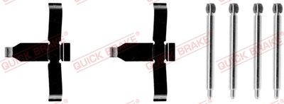 Accessory Kit, disc brake pad QUICK BRAKE 109-1127