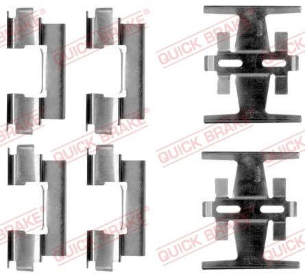 QUICK BRAKE 109-1134 Accessory Kit, disc brake pad