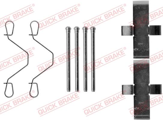 QUICK BRAKE 109-1138 Accessory Kit, disc brake pad