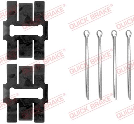 QUICK BRAKE 109-1146 Accessory Kit, disc brake pad