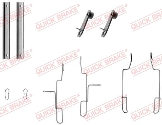QUICK BRAKE 109-1147 Accessory Kit, disc brake pad