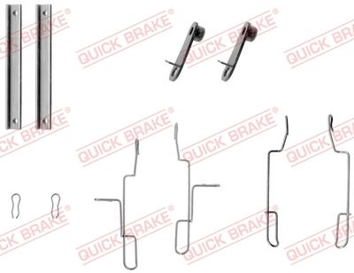 Accessory Kit, disc brake pad QUICK BRAKE 109-1147