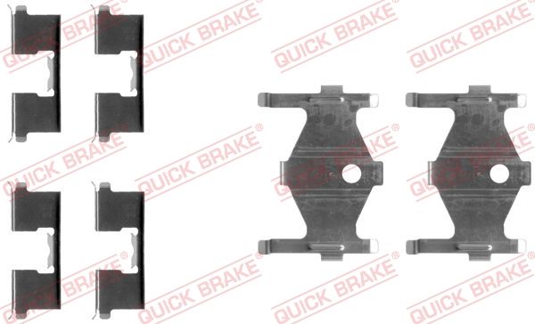 QUICK BRAKE 109-1185 Accessory Kit, disc brake pad