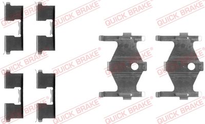 Accessory Kit, disc brake pad QUICK BRAKE 109-1185