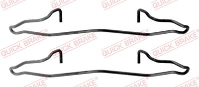 Accessory Kit, disc brake pad QUICK BRAKE 109-1186