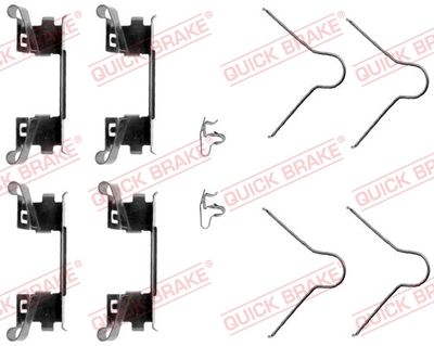 Accessory Kit, disc brake pad QUICK BRAKE 109-1254