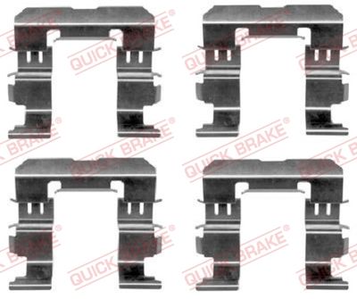Accessory Kit, disc brake pad QUICK BRAKE 109-1612
