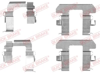 Accessory Kit, disc brake pad QUICK BRAKE 109-1763