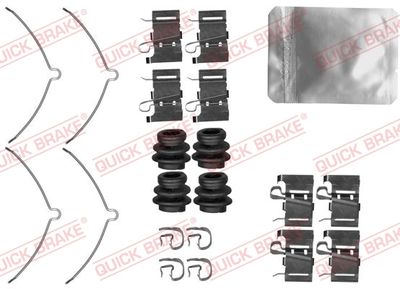 Accessory Kit, disc brake pad QUICK BRAKE 109-0001