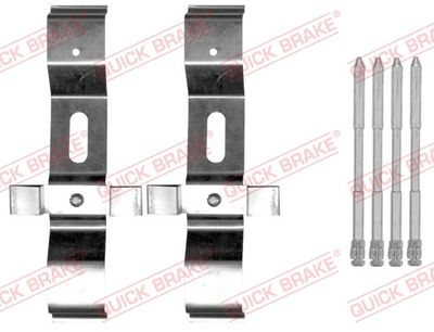 Accessory Kit, disc brake pad QUICK BRAKE 109-0004