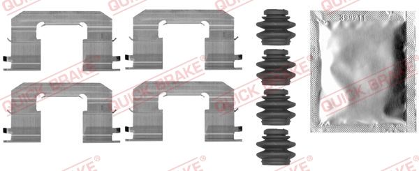 QUICK BRAKE 109-0006 Accessory Kit, disc brake pad